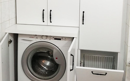çamaşır makinesi dolabı, çamaşır makinesi dolap imalatı, çamaşır makinesi dolap modelleri